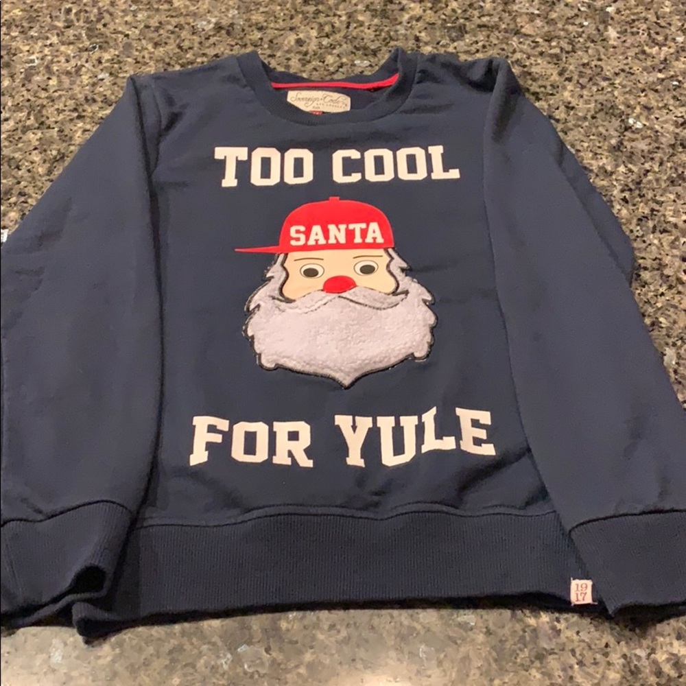 Boys Sovereign Code Santa Sweater
